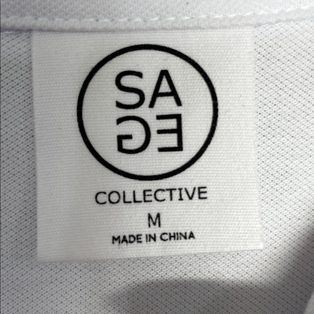 NWT SAGE Collective Pro Shop Short Sleeve Volley Stretch Sport Dress Pockets M - Picture 14 of 16